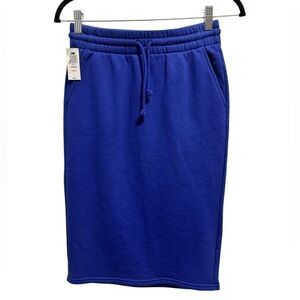 Aritzia TNA Cariboo Skirt Blue